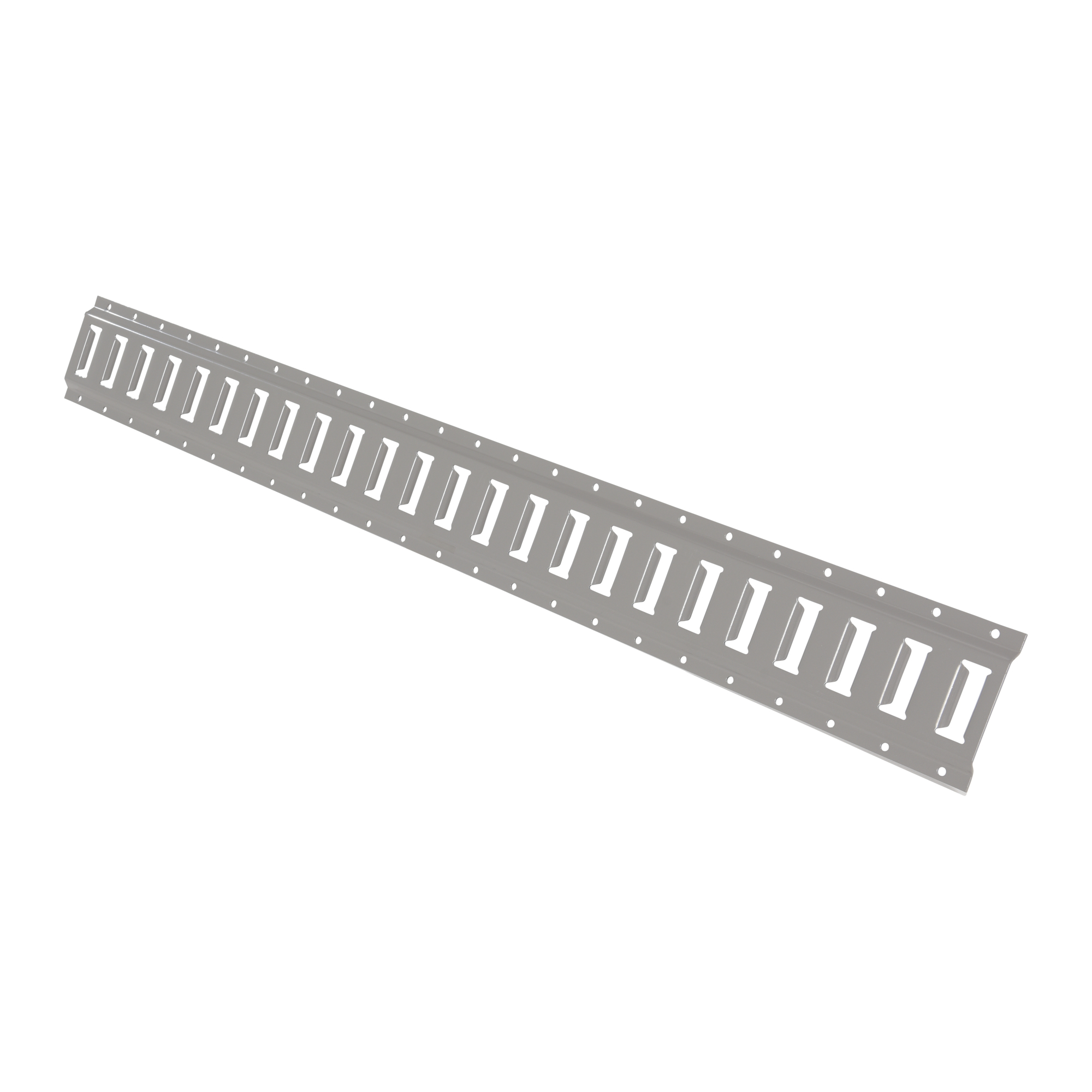 Vestil E-Track, 49in. x 6in., Model# E-TRK-4-GY-1PK